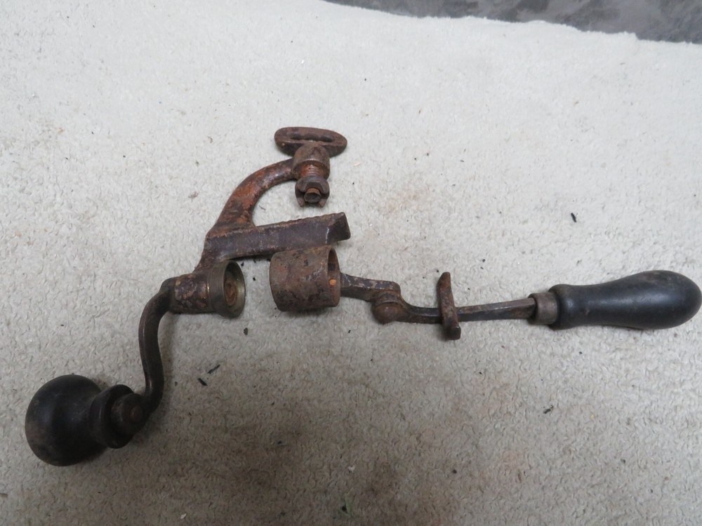 Antique Cast Iron Shot Gun Shell Reloader Roll Crimper Tool Handheld