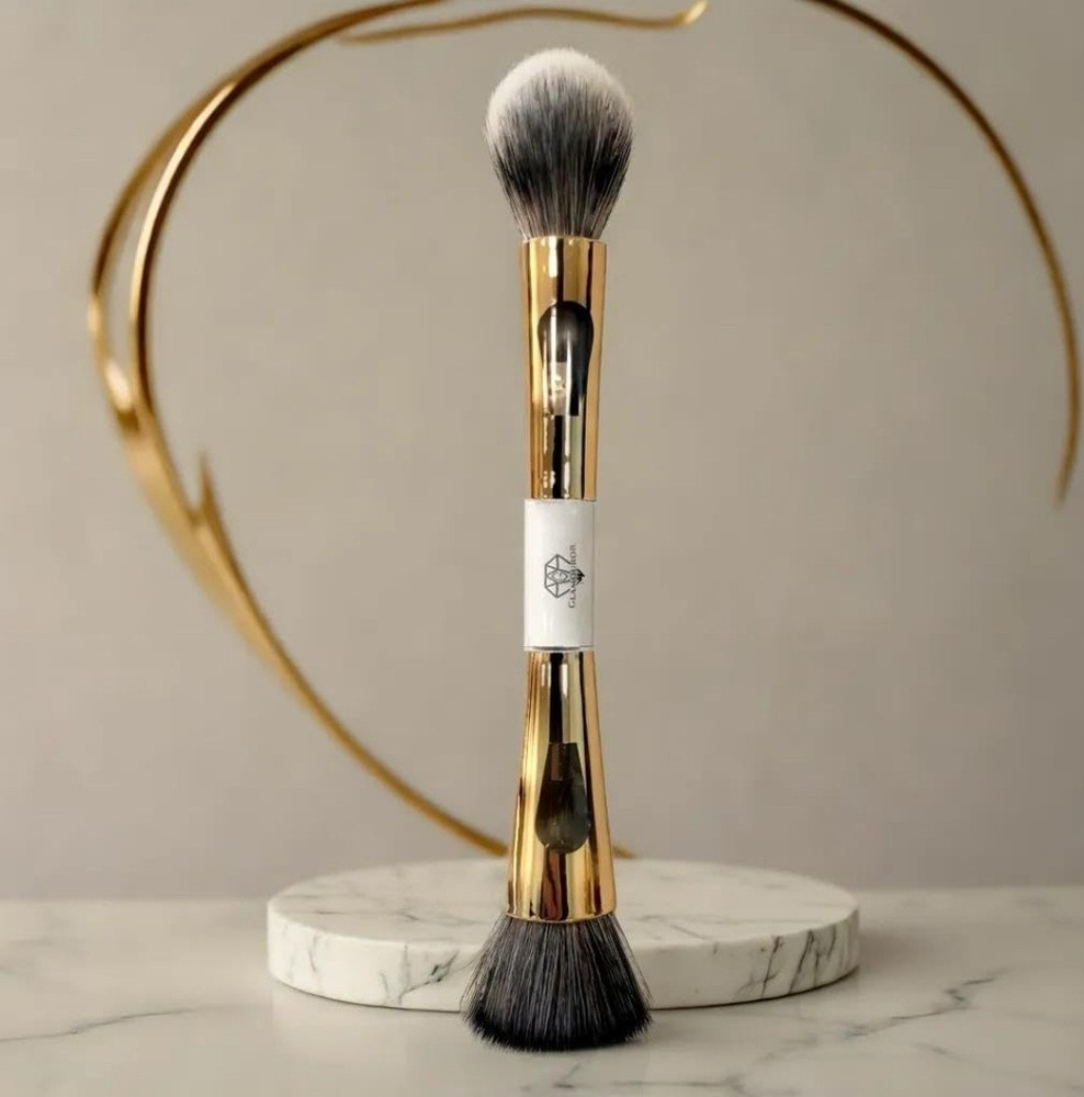 Elegant Gold Make-up Brush Set