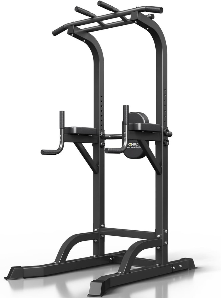 Power Tower Pull Up Bar and Dip Station, Multi-Function Home Gym