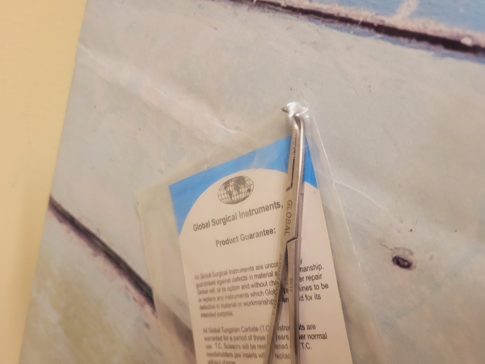 NEW Mixter Forceps Fully Curved Delicate 5 1/4" Germany