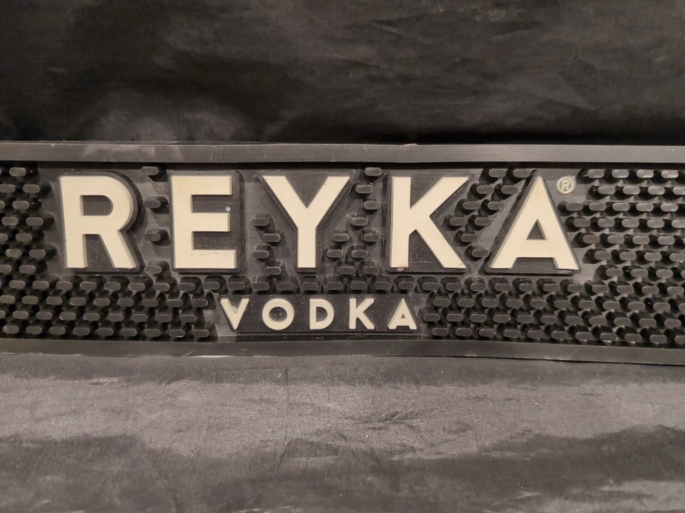 Reyka Vodka Rubber Bar Mat Pour Spill Pad