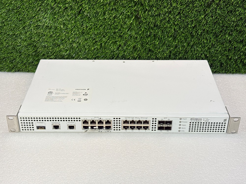 PRE OWNED | Ericsson SIU-02 / KDU 137 596 EthernCustomize Network Switch - White