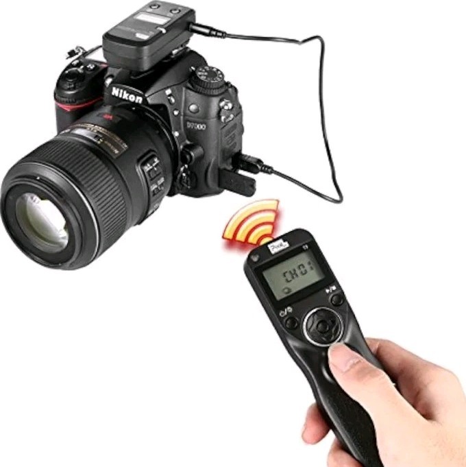 Wireless Shutter Release Timer Remote Control with 2 Cables T9 E3/N3 For Sony