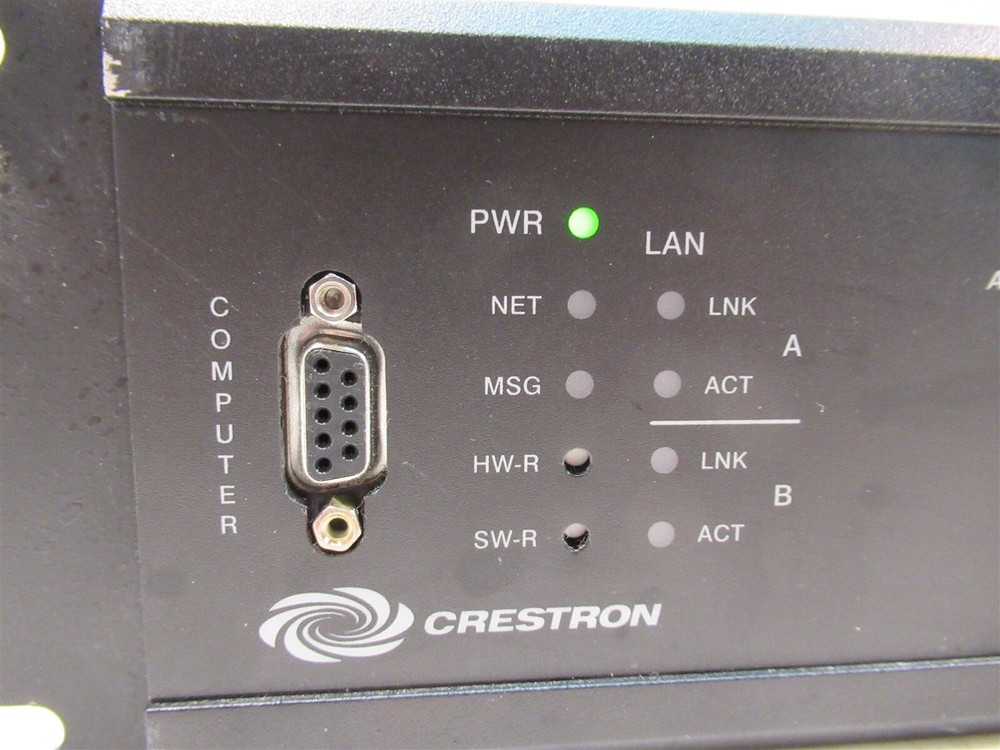 Crestron Audio Video Control Processor AV2 w/ C2ENET-1 Ethernet Rack Mount