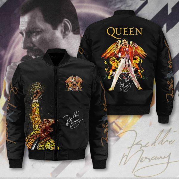 Freddie Mercury 3D Bomber Jacket