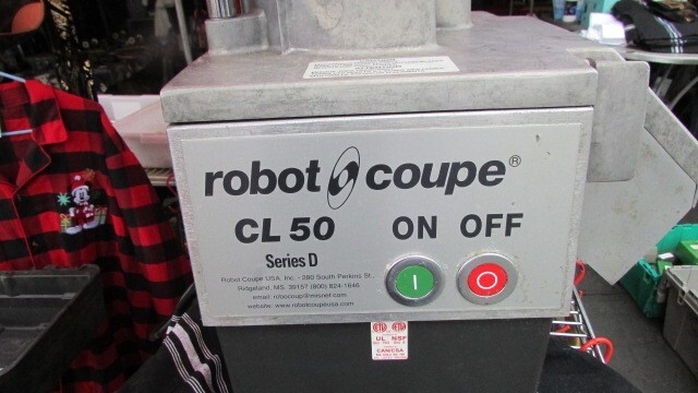 Robot Coupe CL50D Vegetable Slicer Food Processor Machine