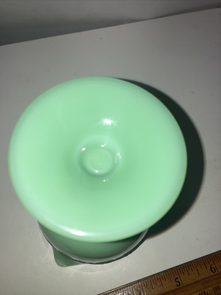 McKee 4 inch green creamer