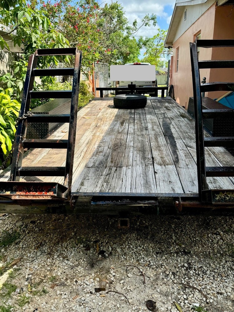 Heavy Duty Tráiler Con Rampas