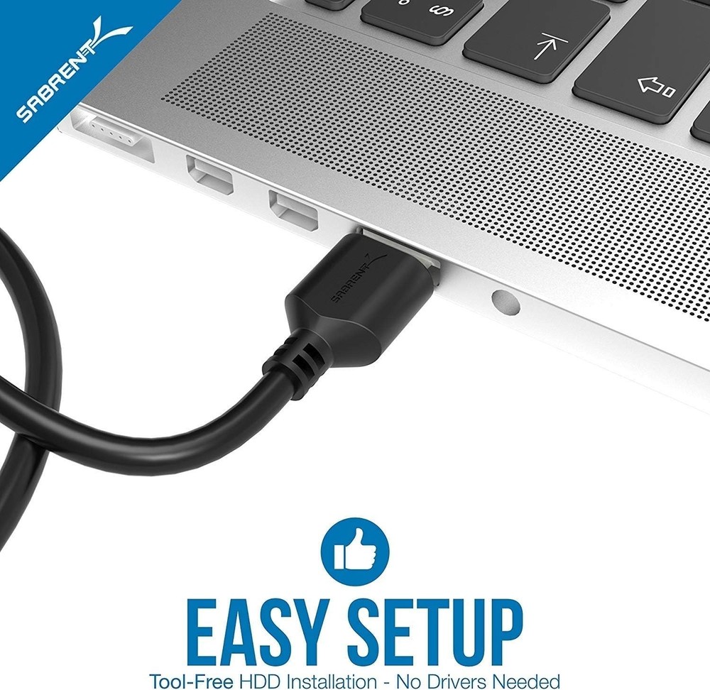 High-Speed 10Gbps USB 3.1 SATA Adapter with LED Indicators – For Laptops/Tablets