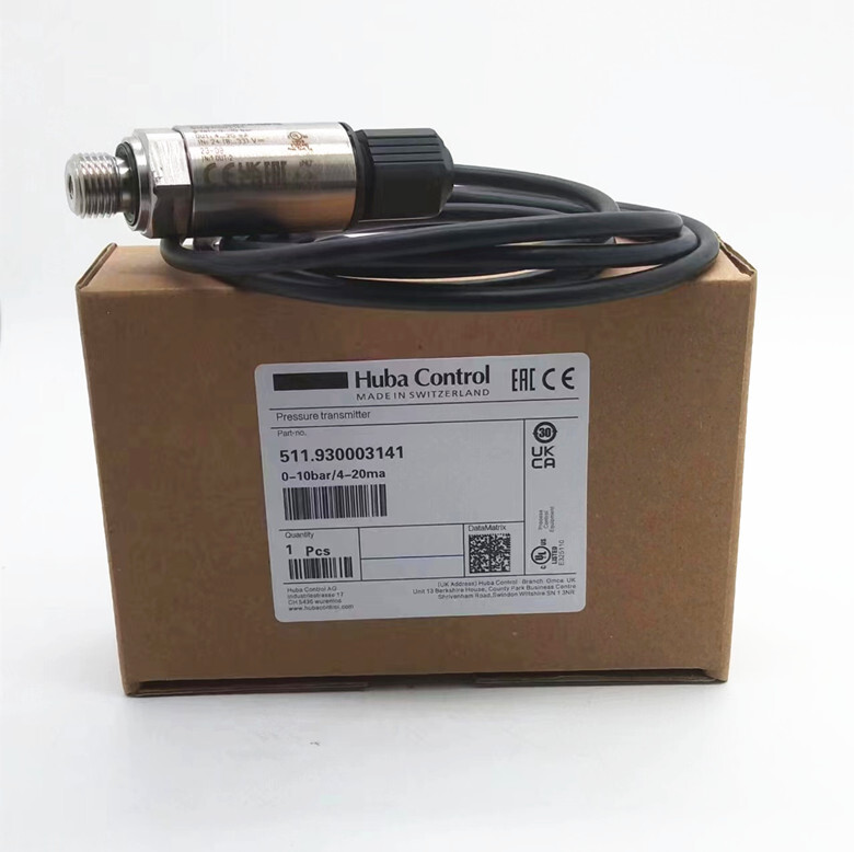 Huba pressure sensor transmitter 511.930003141 0-10Bar 4-20mA