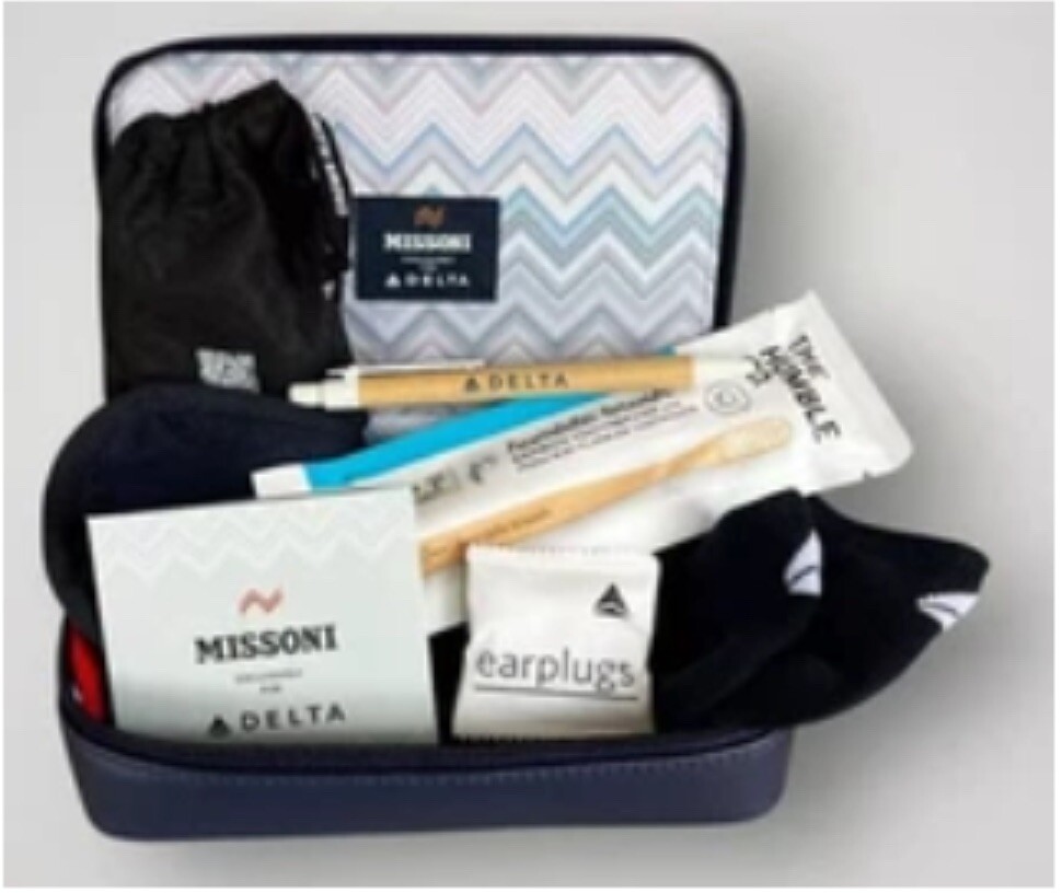 Delta One Missoni Blue Amenity Kit : New