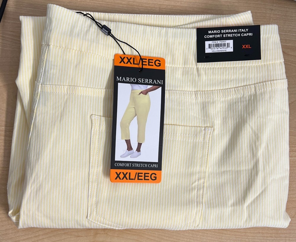 Mario Serrani Ladies' Pull-On Capri