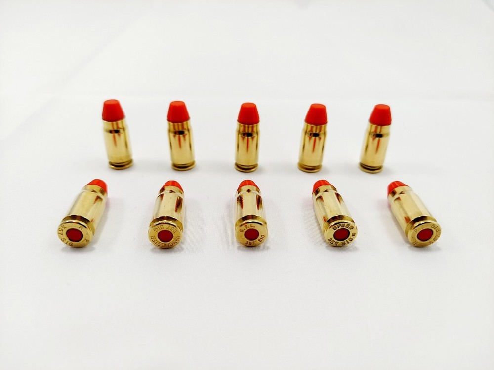 357 SIG Brass Snap caps - Set of 10