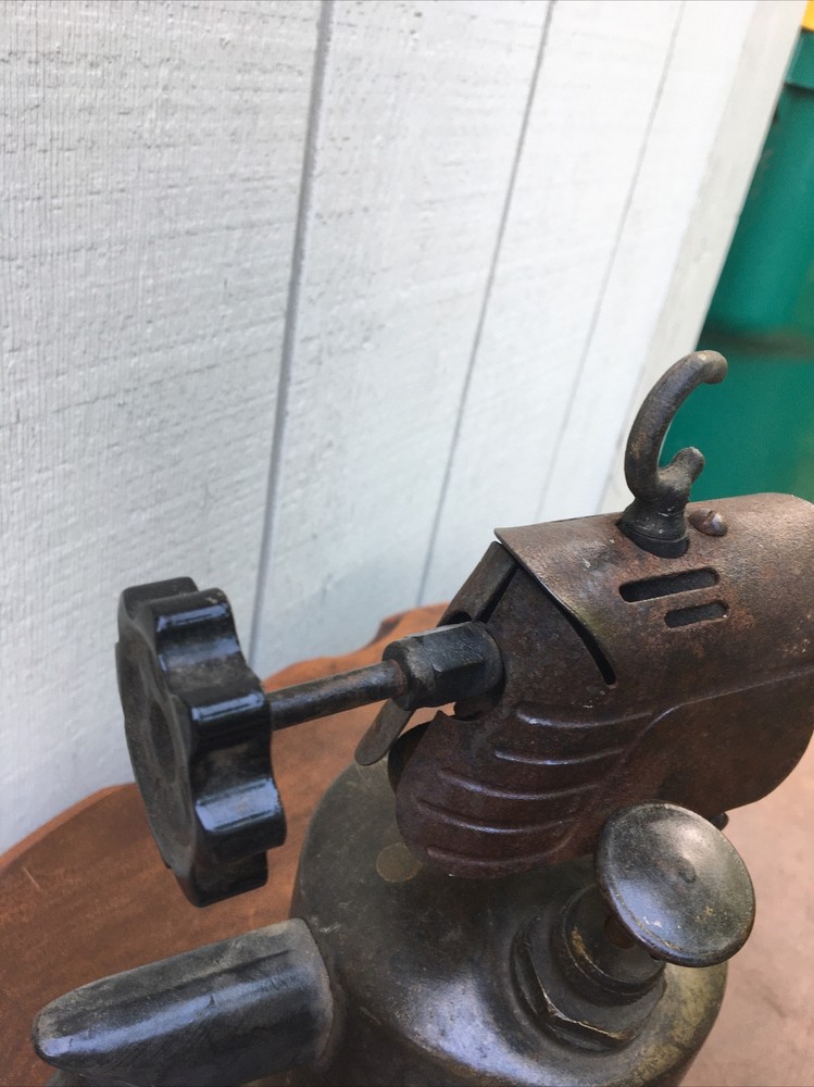 Brass Torch Vintage 10” High x 6” Diameter