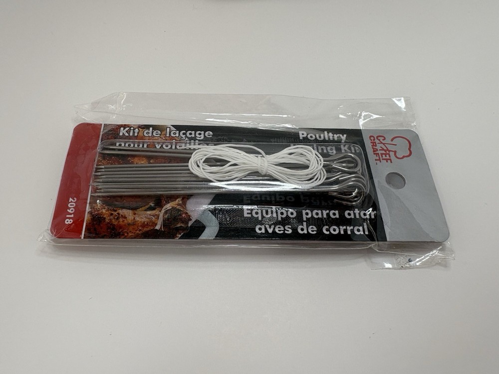 Chef Craft Poultry Lacing Kit (2 Packs)