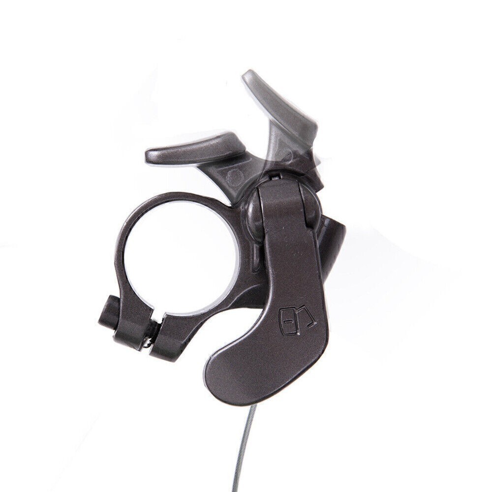 Front Fork Remote Contorl Lockout Lever w/Inner Cable Gray Bicycle Accessory co