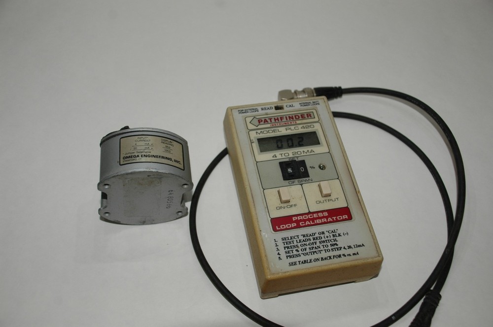 Pathfinder PLC 420 & Omega Current Loop Reader Calibrator Old Model (Z1)