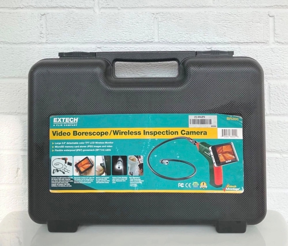 Extech Video Borescope/Wireless Inspection camera BR200 Works