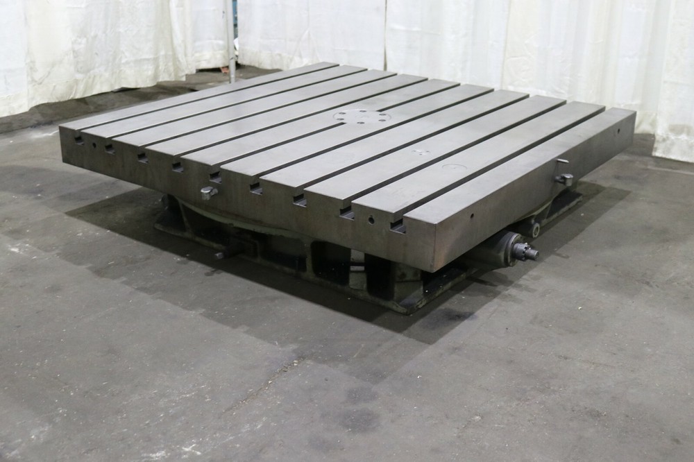 59" X 59" SHIBAURA T--SLOTTED ROTARY TABLE: YODER #72371