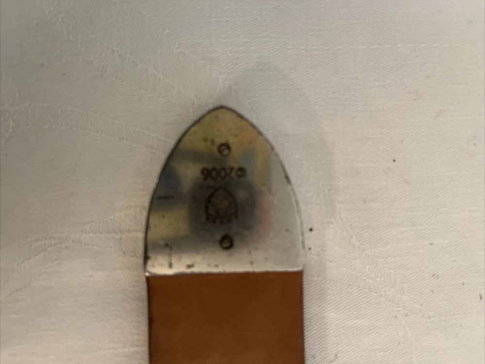 Ariat Studded Leather Belt With Minor Damage