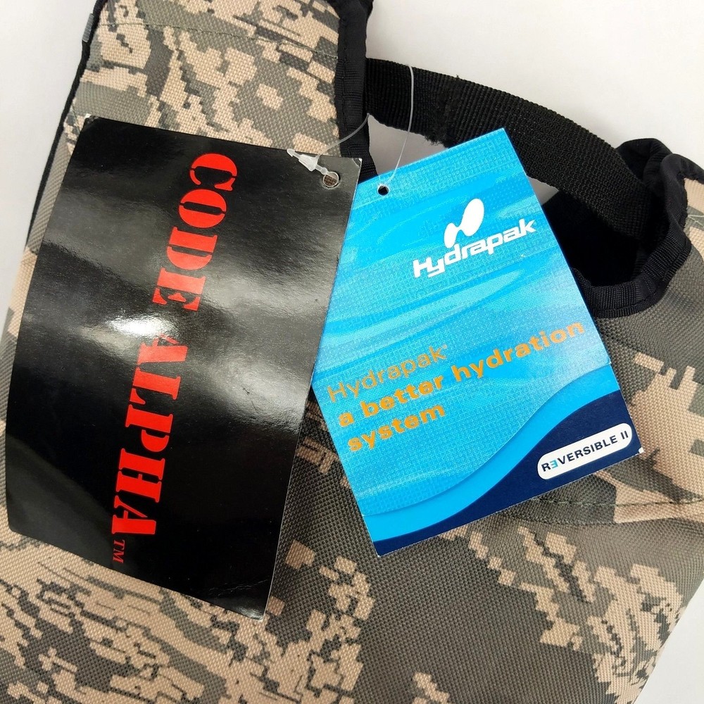 Code Alpha 3L ABU Chameleon Hydrapak Hydration Backpack Military Iss New W/Tags