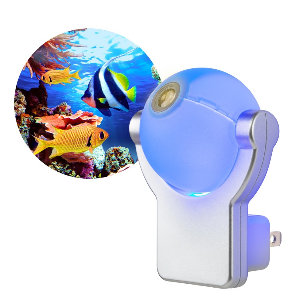 Projectables 11296 Tropical Fish LED Plug-In Night Light Projector