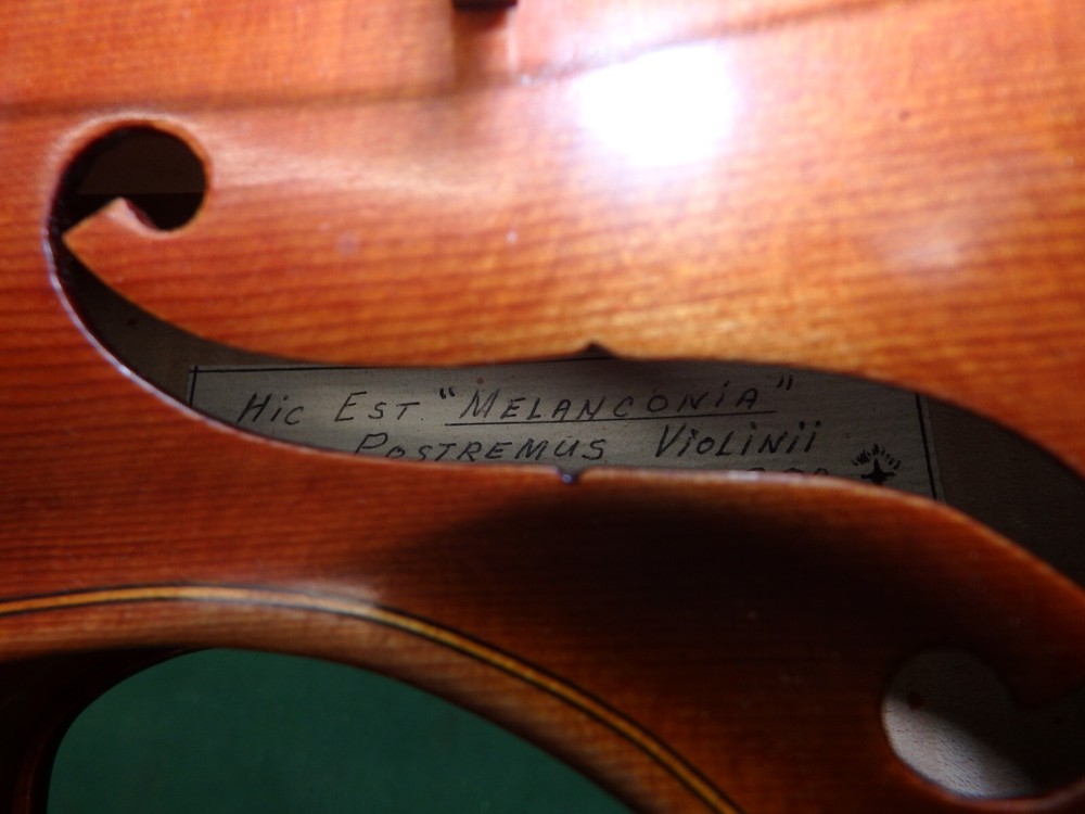 Vintage Wojcik 4/4 Violin case and bow Nice