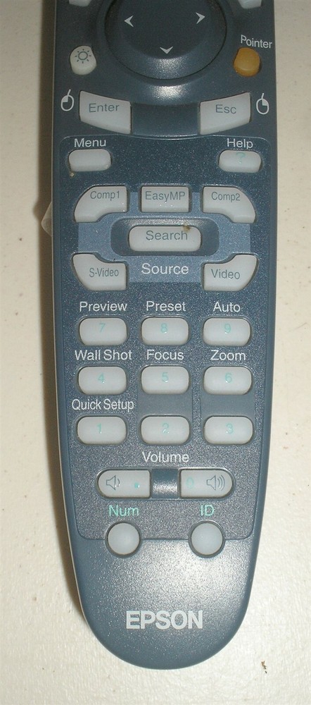 Epson 1283210 Projector Remote Control