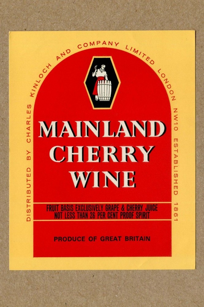 PENFOLDS SHERRY Since 1844 Australian EXPORT LABEL