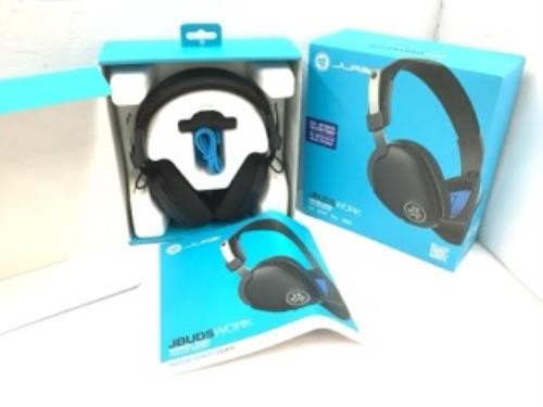 JLabs Work Wireless Over Ear Headset HBJBUDSWORKRBLK4
