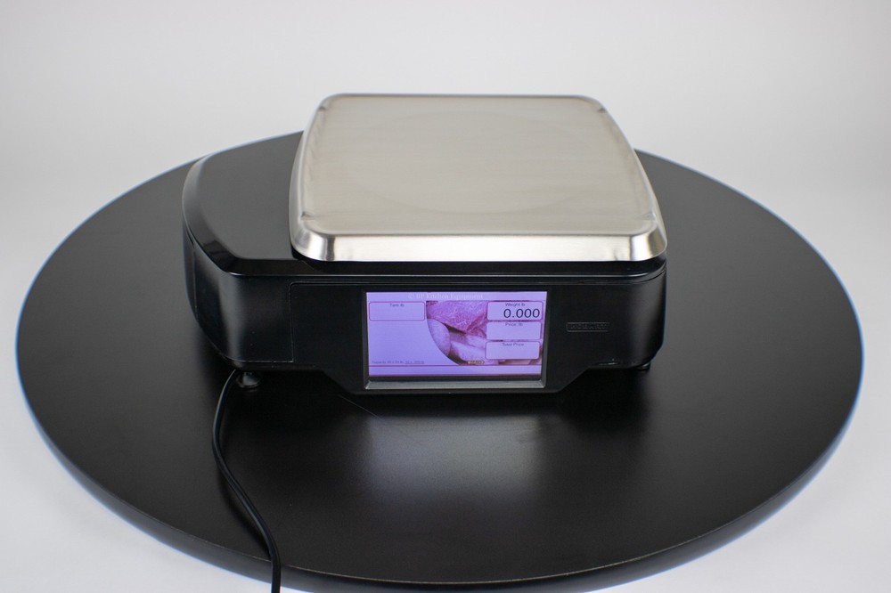 Hobart HTi Scale With Printer, Used Operator Screen & 7" Customer Display