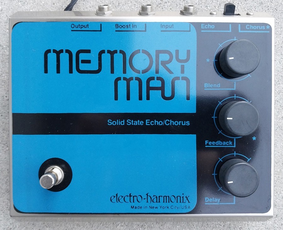 Electro-Harmonix Memory Man - Solid State Echo/ Chorus - Serviced w/Restoration