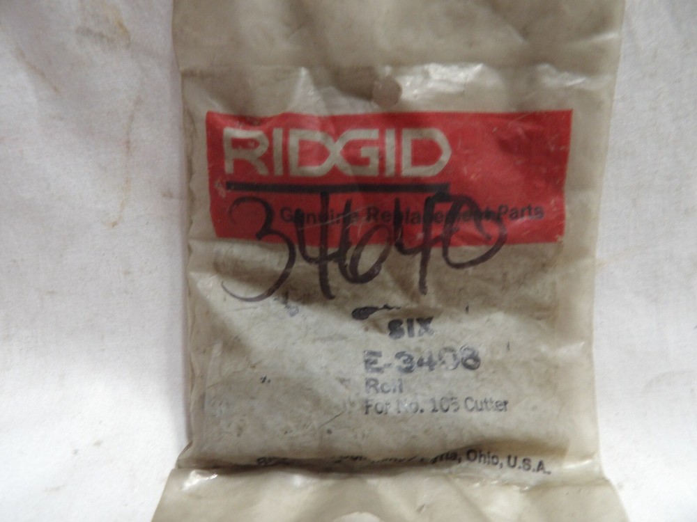 Ridgid Roll E-3408 for the 105 Cutter (Pkg of 6)