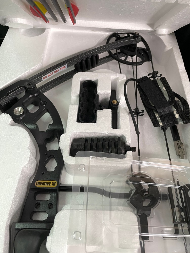 Creative XP M125RC Glass Harrier Black Fully Adjustable Right Hand Compound Bow