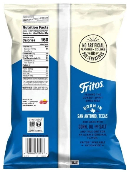 Fritos Scoops! Corn Chips 12.5 oz (Pack of 2)