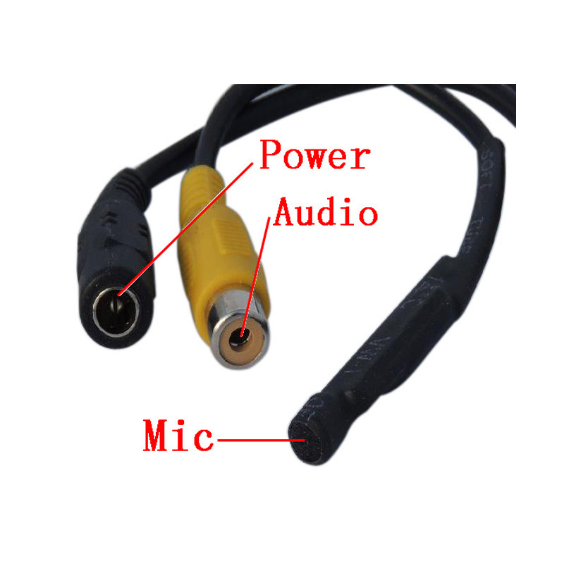 Sunvision Mini high sensitivity Microphone for CCTV survelliance DVR Systems