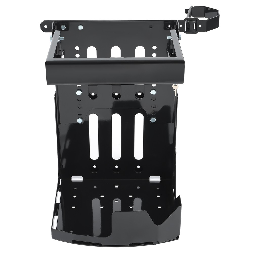 For Open & Enclosed Landscape Trailer Adjustable Backpack Blower Sprayer Rack