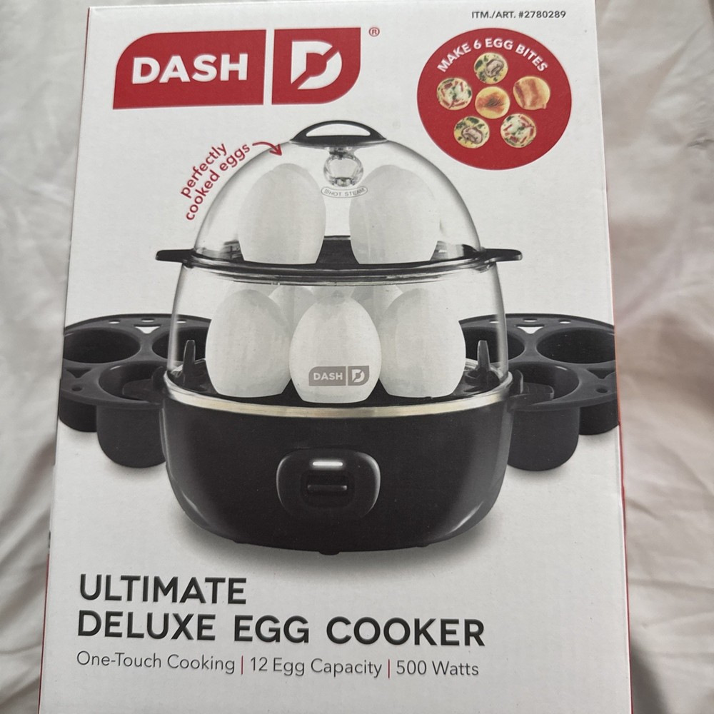 Dash Ultimate Deluxe Egg Cooker with Egg Bite Trays