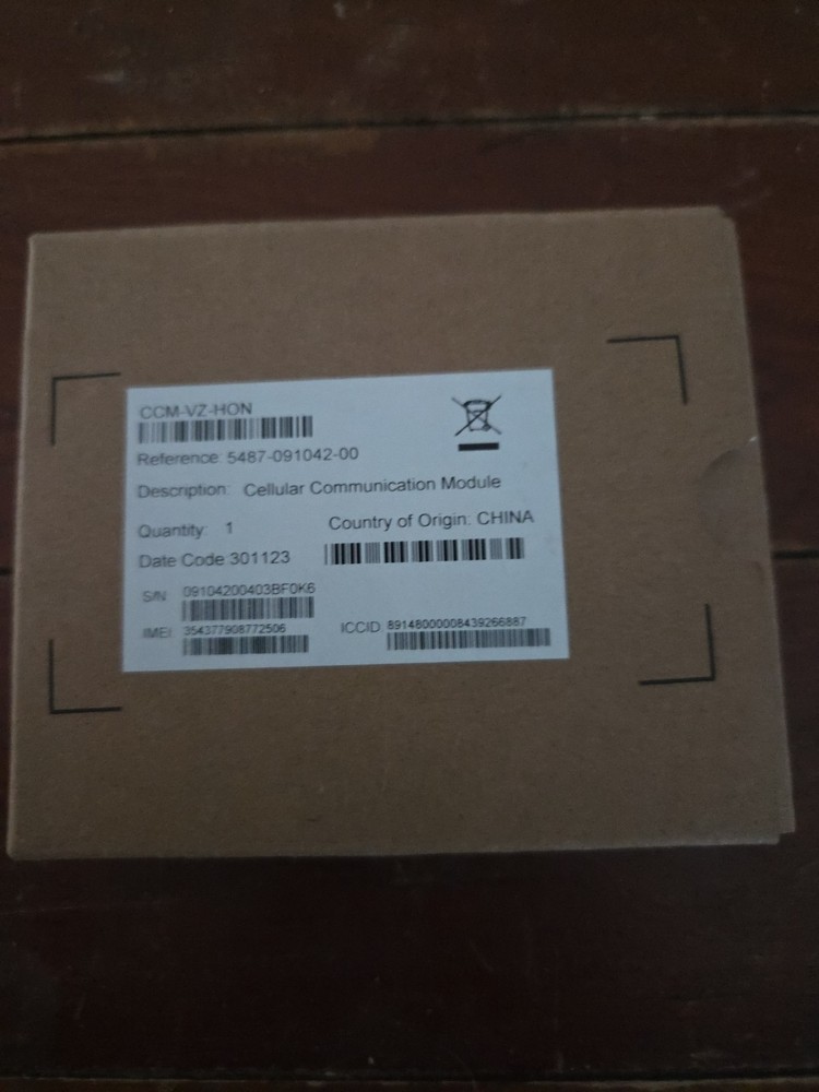 CCM-VZ -HON Cellular Communication Module