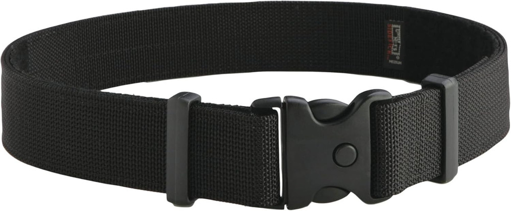 Kodra Nylon Web Deluxe Duty Belt (Large, Black)
