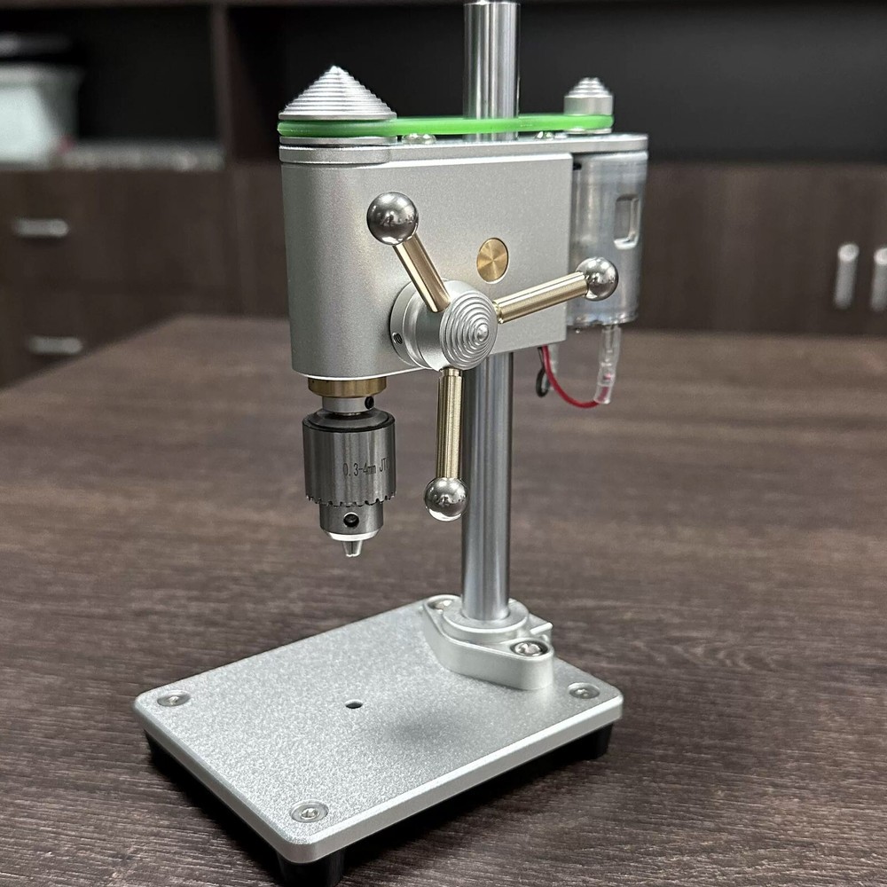 Micro Bench Drill 0.3-4mm Mini Drilling Machine Precision Watch Repair Tool