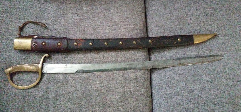 Pre WWl German Miners Sword W/Scabbard