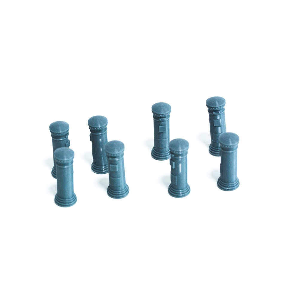 LaoYao 1:48 Post Box Mail Box 8pcs