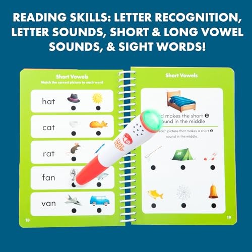 Hot Dots Kindergarten Essentials - Reading & Math Workbook - Medium