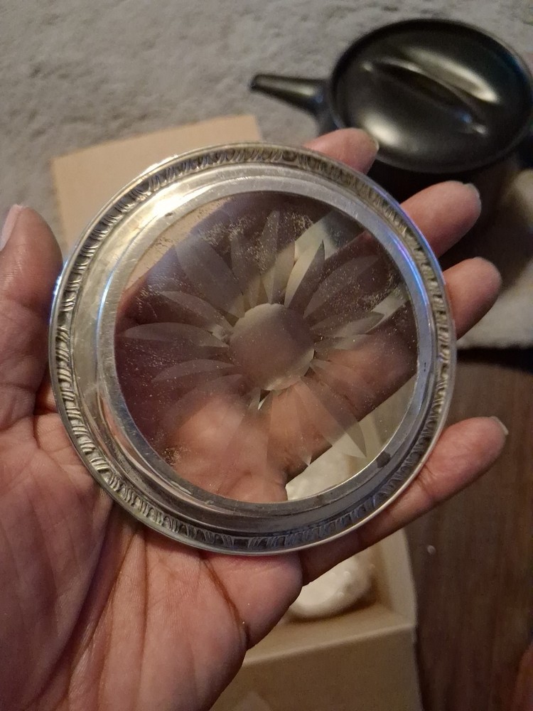 VTG Frank M. Whiting & Co Sterling Silver Coaster