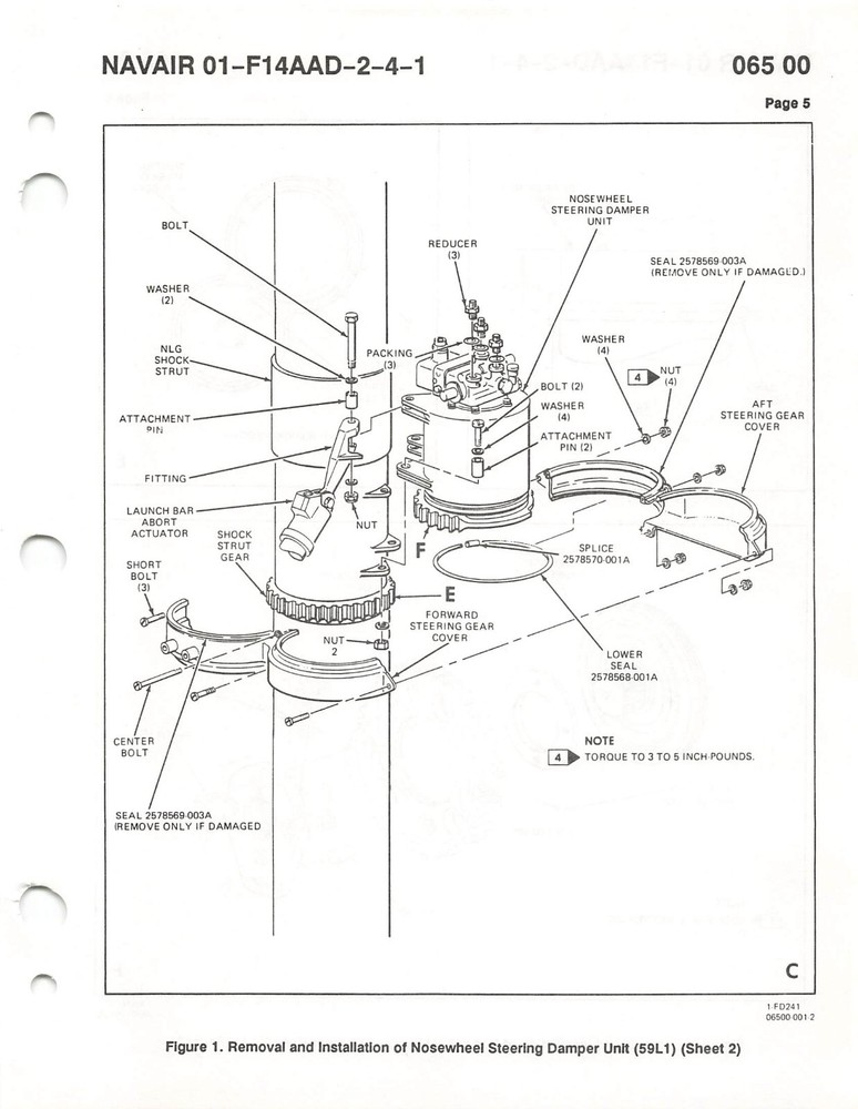 F-14D Super Tomcat 1995 Landing Systems Maint Flight Manual - CD