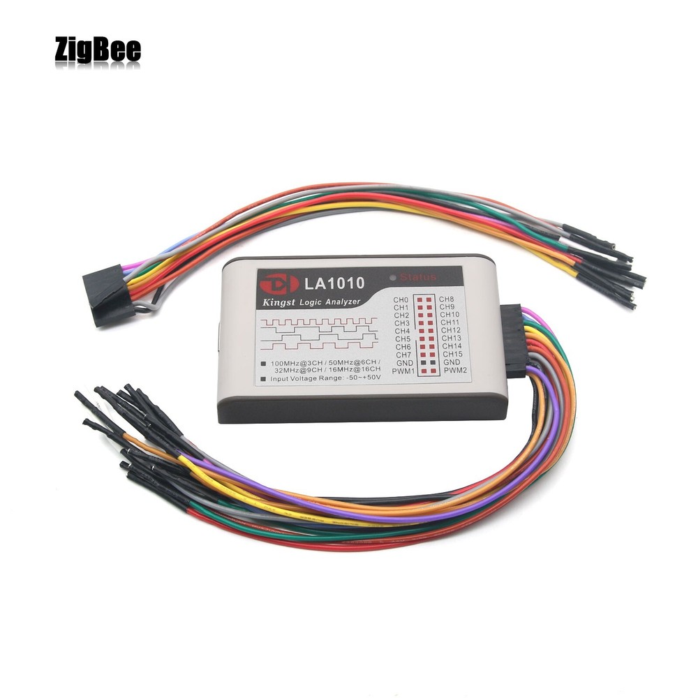 Kingst LA1010 Logic Analyzer USB2.0 16M 10G MCU ARM FPGA DSP Debugging Tools
