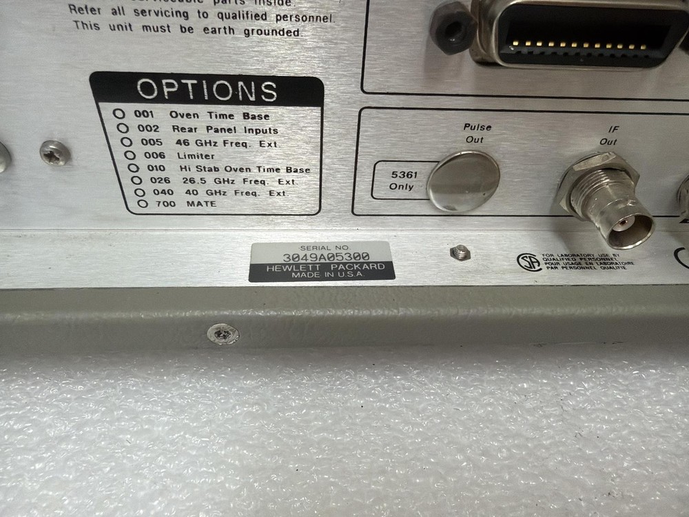 HP 5350B MICROWAVE FREQUENCY COUNTER