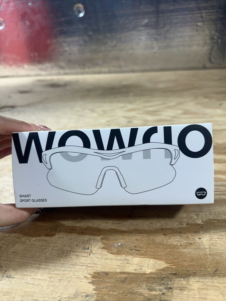 Wowrio Smart Sport Glasses Black- Opened