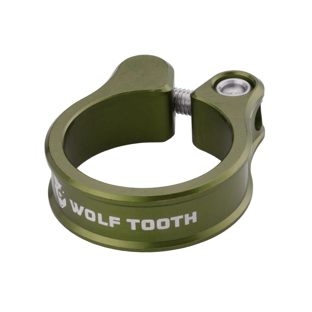 Wolf Tooth Seatpost Clamp 29.8 Raw Silver